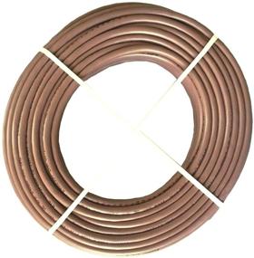 img 3 attached to 🔌 Premium Cat5e Bulk Cable 100ft Pure Copper for Outdoor/Indoor Use - Heat Resistant, High Performance, Riser Rated CMR (Tan)