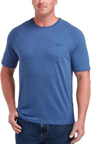 img 2 attached to Men's Clothing Shirts: Amazon Essentials Short Sleeve Raglan T-Shirt