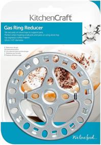 img 2 attached to 🔥 KitchenCraft Gas Ring Reducer Trivet, 12 cm, Galvanised Iron, Silver - Enhanced SEO