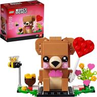 🧸 lego brickheadz valentines bear 40379: the perfect gift for your valentine! logo