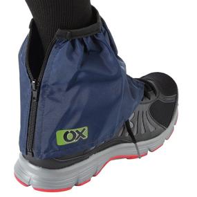 img 1 attached to 👞 Ox Shoe Gaiters: Ultimate Protection for Shoes, Socks & Legs from Grit, Dirt, Sand, and More! Ideal for Gardening, Farming & Outdoor Activities - Lightweight, Water Repellent, Breathable