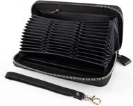 women's genuine leather handbags & wallets with ample space for organization logo