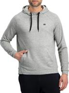 🏋️ active men's clothing: moisture-wicking men's hoodies with dry fit technology logo