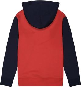 img 1 attached to 👦 Champion Heritage Boys' Clothing Set - Heather Hooded Sweatshirt