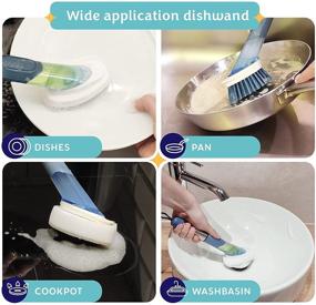 img 1 attached to ZANTIS Soap Dispensing 🧼 Dish Brush + 8 Extra Heads