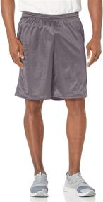 img 2 attached to 🩳 Hanes Men's Ebony Active Clothing - Sport Pocket Shorts