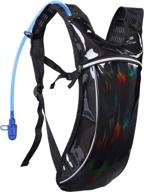 🎒 kuyou hydration pack: lightweight water backpack with 2l bladder for festivals, hiking, biking & more логотип