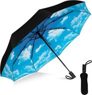 компактный дорожный зонт rain mate, усиленный логотип