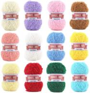 scyarn twinkle skrubby yarn 12 skeins giant pack - 2232 yards, multicolor, for dishcloths, washcloths, kitchen crochet & knitting - assorted color logo