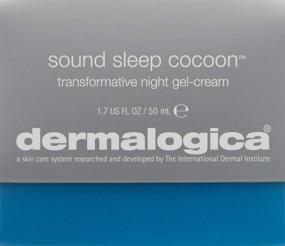 img 3 attached to Dermalogica Sound Sleep Cocoon Moisturizer Gel (1.7 Fl Oz) with Essential Oils - Enhances Relaxation for Vibrant, Glowing Skin