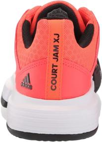 img 2 attached to 👟 Adidas Courtjam Tennis Solar Unisex Girls' Athletic Shoes: Performance and Style Combined