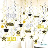 enhance your graduation party with goer 30 pcs 2021 hanging swirls for ultimate decoration logo