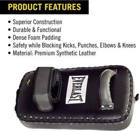 img 3 attached to 🥊 Ultimate Training Partner: Everlast Thai Pad (Black)