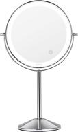 kdkd lighted makeup mirror 7x magnifying swivel vanity mirror with 72 bright led lights, 3 color modes, rechargeable - ideal for perfect makeup application logo