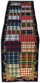 img 3 attached to 🎄 Transform Your Home with Homvare Christmas Holiday Tapestry Parties Plaid: A Festive Delight for Your Seasonal Decor