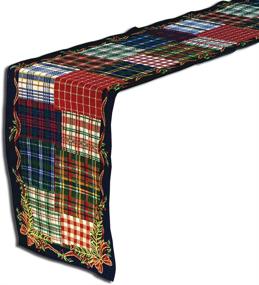 img 4 attached to 🎄 Transform Your Home with Homvare Christmas Holiday Tapestry Parties Plaid: A Festive Delight for Your Seasonal Decor