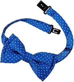 img 1 attached to 👔 Retreez Contemporary Polka Dot Microfiber Pre Tied Boys' Accessories