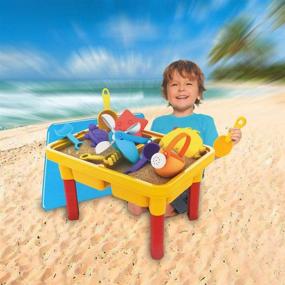 img 3 attached to 🌊 Waterproof Cover for Kids Sand Table - Keep The Fun Going!