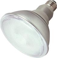 💡 satco s7201 23w par38 led bulb - 2700k, 120v - ul wet location listed - 75w incandescent equivalent logo