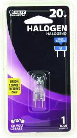 img 1 attached to Feit Electric BPQ20/G8/RP 20 Watt Halogen Bulb: Clear, Bi-Pin Base, T4 JCD Design