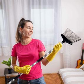 img 2 attached to Broom, Dustpan Set, and Hand Duster Combo