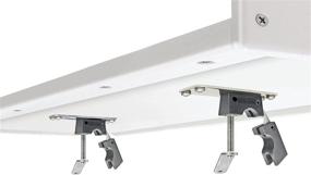 img 1 attached to Magma Products Grill Mounting Hardware: 🔒 Dual Horizontal Round Rail Mount for Ultimate Stability!