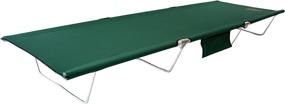 img 4 attached to 🏕️ TriLite Camping Cot for Adults - Portable Single Cot by BYER OF MAINE