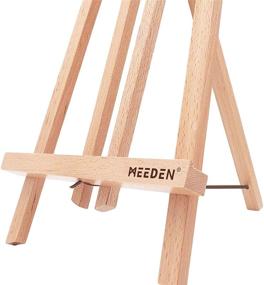 img 1 attached to 🎨 MEEDEN 20" Tall Tabletop Easel - Set of 12 Medium Beech Wood Easels for Artists, Kids, and Classroom Displays - Holds Canvases up to 20
