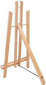 img 2 attached to 🎨 MEEDEN 20" Tall Tabletop Easel - Set of 12 Medium Beech Wood Easels for Artists, Kids, and Classroom Displays - Holds Canvases up to 20