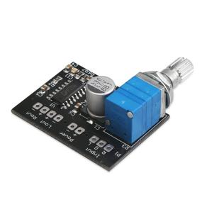 img 1 attached to Маленький усилитель звука DROK Super Small 3W+3W DC 5V модульная плата двухканальные стереоусилители PAM8403 с потенциометром для самостоятельной сборки портативных устройств.