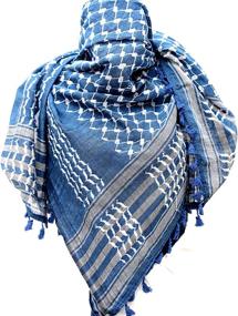 img 4 attached to Палестинская Keffiyeh Shemagh Handmade Tactical