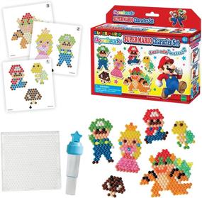 img 4 attached to Unleash Your Child's Creativity with Aquabeads Super Mario™ Character Set, The Ultimate Bead Art Kit for Kids Crafts and Activities (Ages 4+)