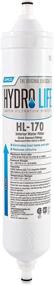 img 2 attached to 💧 White Hydro Life 52103 HL-170 QC Under Counter Water Filter Kit