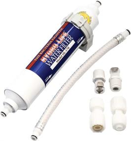 img 4 attached to 💧 White Hydro Life 52103 HL-170 QC Under Counter Water Filter Kit