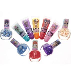 img 1 attached to L.O.L Surprise! Townley Girl Super Sparkly Makeup Set for Kids: Lip Gloss, Nail Polish, Nail Stickers - Ideal for Parties, Sleepovers, Makeovers - Ages 5+, 11 Pcs