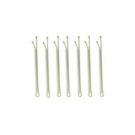 👩 kitsch pro creaseless silicone wrapped bobby pins - blonde, large size, 3 inches long, 7 count - non-slip for all-day hold logo