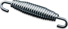 img 1 attached to 🏍️ Premium Chrome Plated Kuryakyn 7110 Kickstand Spring: Fits Harley-Davidson Late Model Big Twins 1985-2006 - Pack of 1