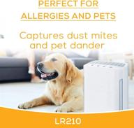 🌬️ beurer lr210 air purifier: 3-layer h13 true hepa filter, 3 fan settings, allergen & pet hair cleaner, sleep mode & timer logo