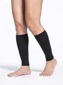 img 4 attached to 🏃 Enhance Performance with SIGVARIS Unisex Compression Running Sleeve 412V 20-30mmHg