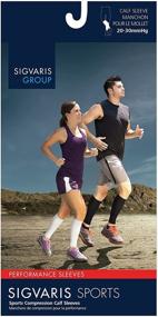 img 1 attached to 🏃 Enhance Performance with SIGVARIS Unisex Compression Running Sleeve 412V 20-30mmHg