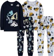 qtake fashion pajamas toddler children logo