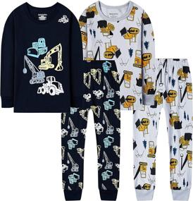 img 4 attached to Qtake Fashion Pajamas Toddler Children