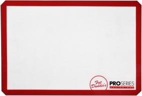 img 4 attached to High-Quality Fat Daddio's Non-Stick Half Sheet Silicone Baking Mat: 11.625 x 16.5 Inch - Perfect for Easy Baking!