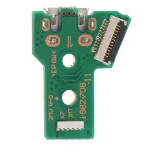 img 2 attached to 🎮 MMOBIEL PlayStation PS4 Controller Dualshock 4 Charging Port Replacement - JDS-050 / JDS-055 Flex Cable (12 Pin) with Included Screwdriver