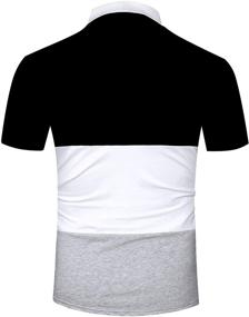 img 2 attached to 👕 Musen Men Sleeve Tshirts: Versatile Black White Grey Men's Clothing