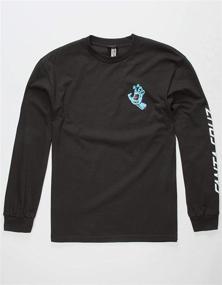 img 1 attached to SEO-Optimized: Santa Cruz Regular Long Sleeve Men's T-Shirts & Tanks with Screaming Design