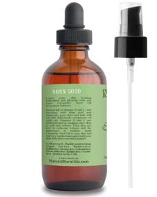 img 1 attached to Organic Cold-Pressed Cucumber Seed Oil - 4oz, 100% Pure & Natural Moisturizer for Skin and Hair with Pump & Dropper