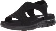 skechers womens appeal 2 0 deja sandal logo