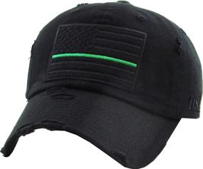 img 4 attached to 🧢 High-Performance KBETHOS Tactical Operator Collection Mesh Ballcap with American Flag Patch - Perfect for Fishing, Outdoor Sports, and Trucker Style Baseball Cap