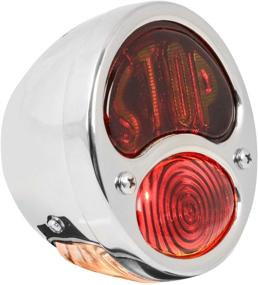 img 2 attached to 🚗 Enhance your Ford Model A with KNS Accessories KA0036 12V Stainless Steel Duolamp Tail Light